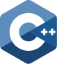 C++ logo — Game Development tech stack at AdamIS Tech