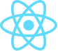 React logo — Software Development tech stack at AdamIS Tech